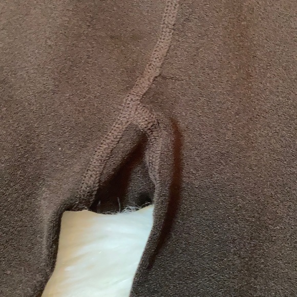 Walmart brand Chocolate brown leggings tights pant - Picture 4 of 14